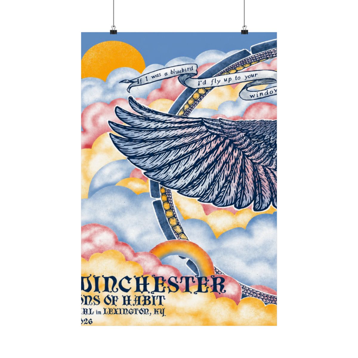 4.24.26 Lexington, KY Poster - Signed | 49 Winchester