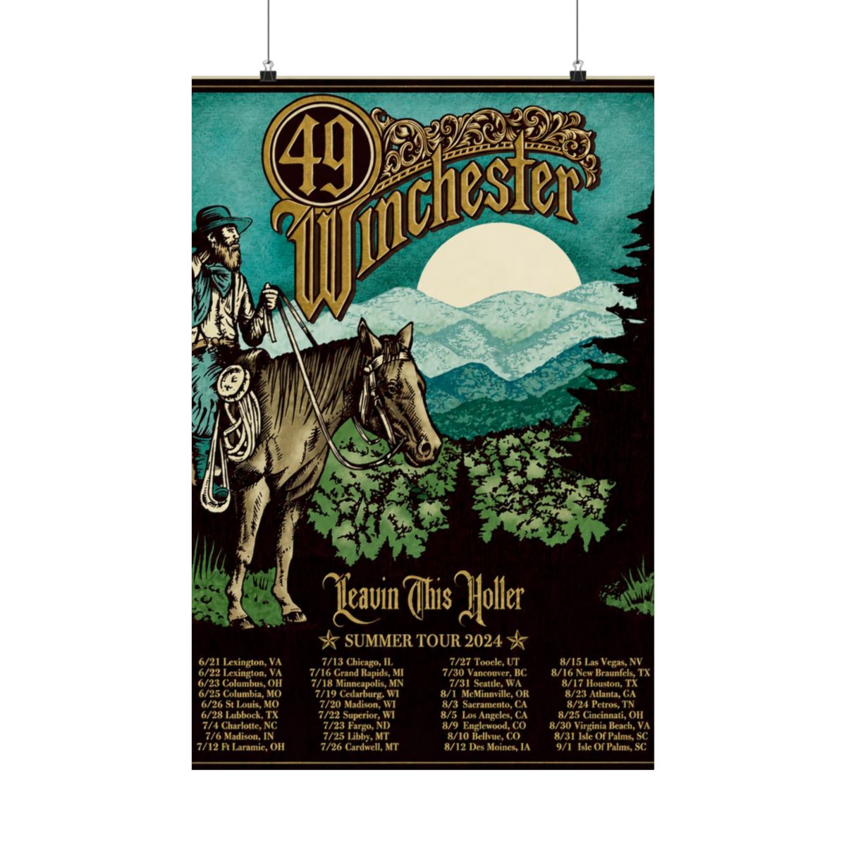 Summer '24 Tour Poster | 49 Winchester