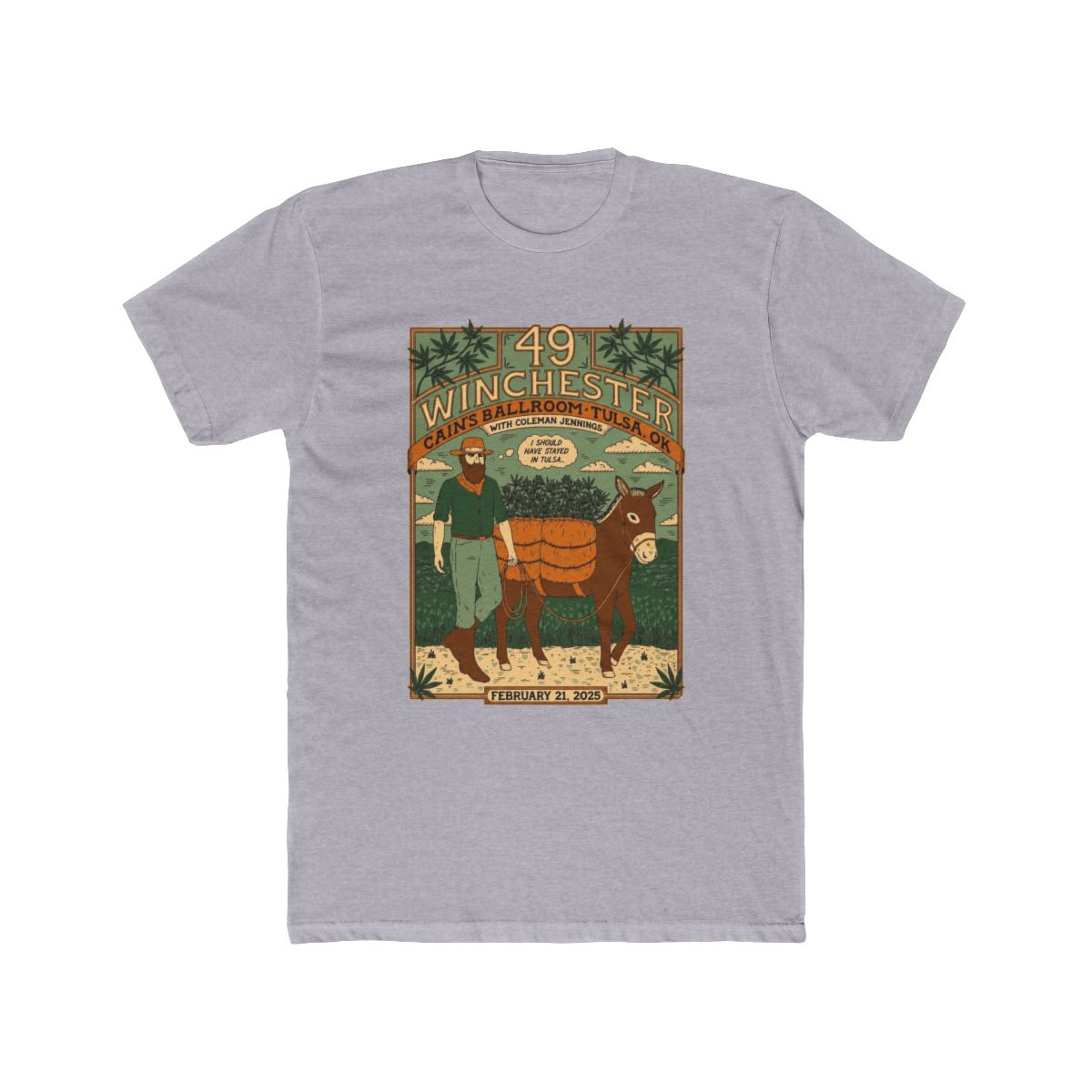 2.21.25 Cain's Ballroom - Signed | 49 Winchester