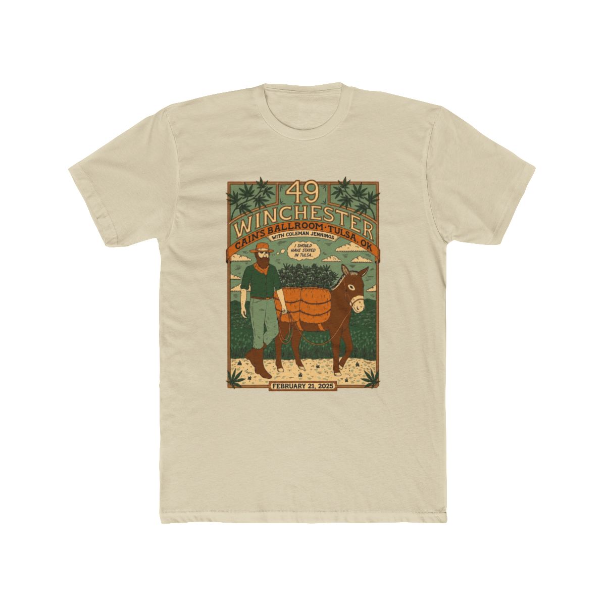 2.21.25 Cain's Ballroom - Signed | 49 Winchester - alternate angle 5, merchandise