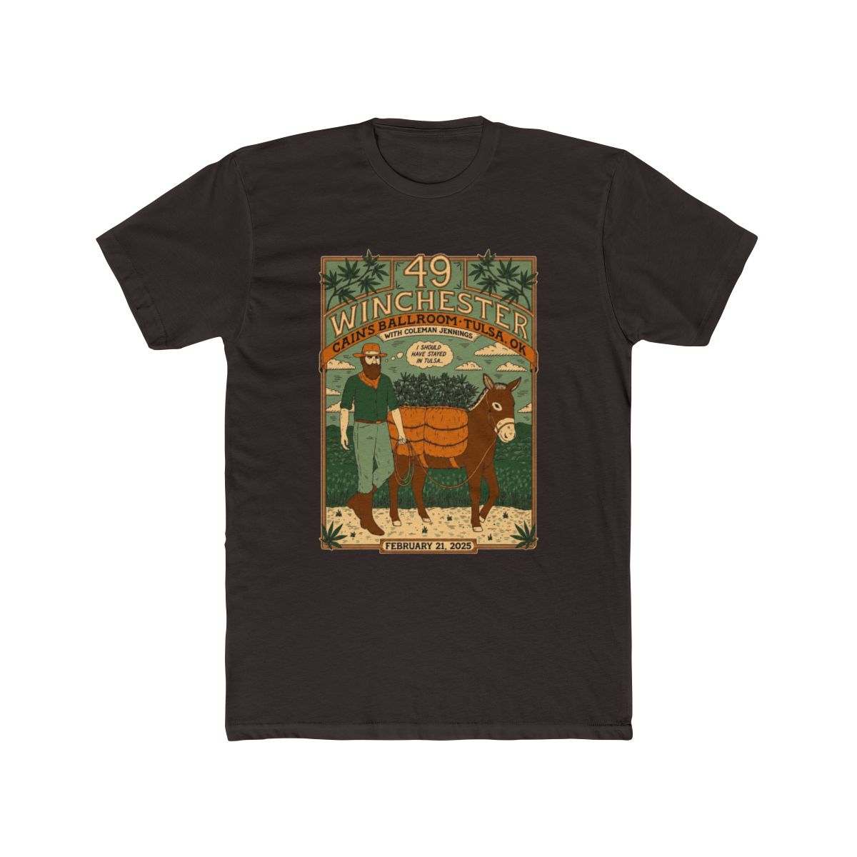 2.21.25 Cain's Ballroom - Signed | 49 Winchester - alternate angle 3, merchandise