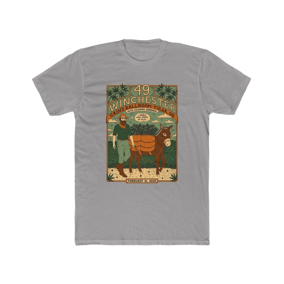2.21.25 Cain's Ballroom - Signed | 49 Winchester