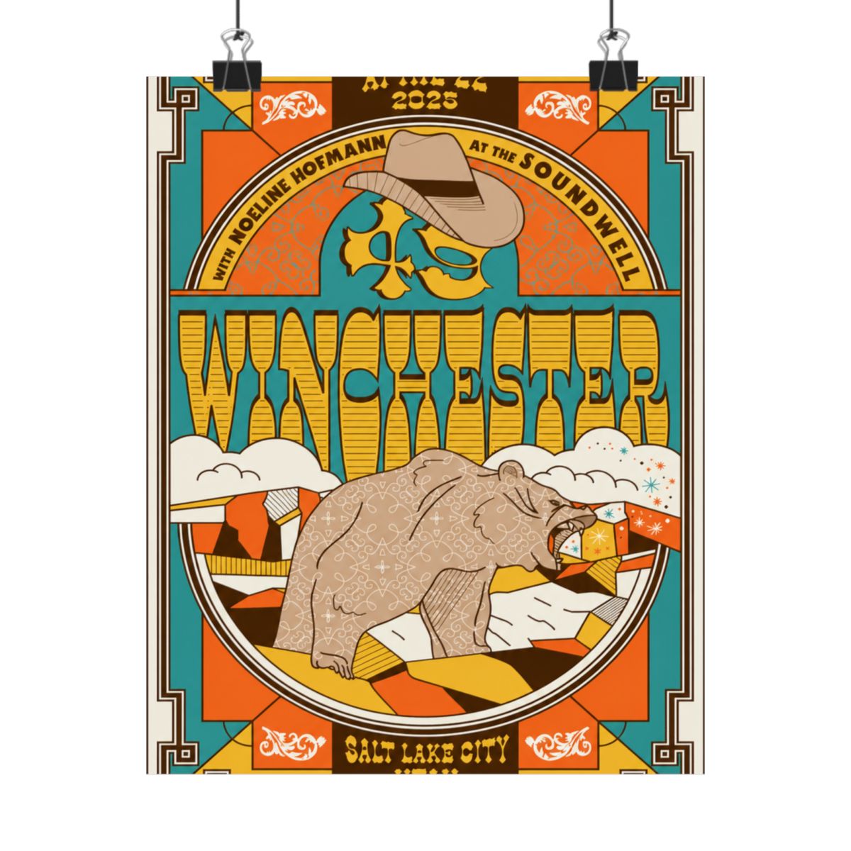 4.22.25 Soundwell Poster - Signed | 49 Winchester - alternate angle 5, merchandise