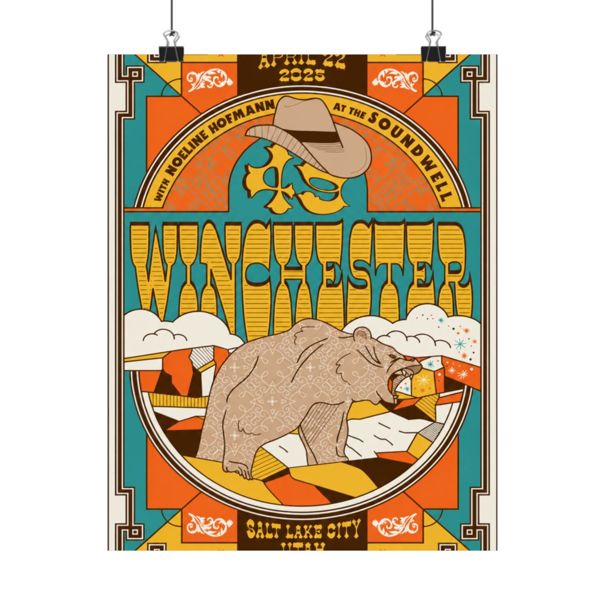 4.22.25 Soundwell Poster - Signed | 49 Winchester - alternate angle 4, merchandise