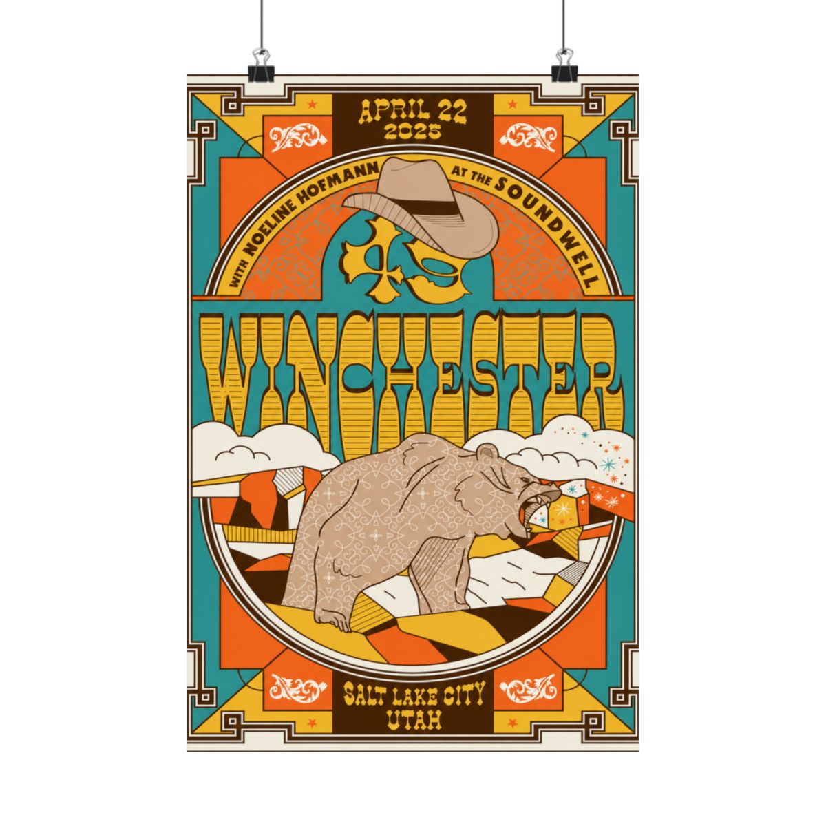 4.22.25 Soundwell Poster - Signed | 49 Winchester - alternate angle 3, merchandise