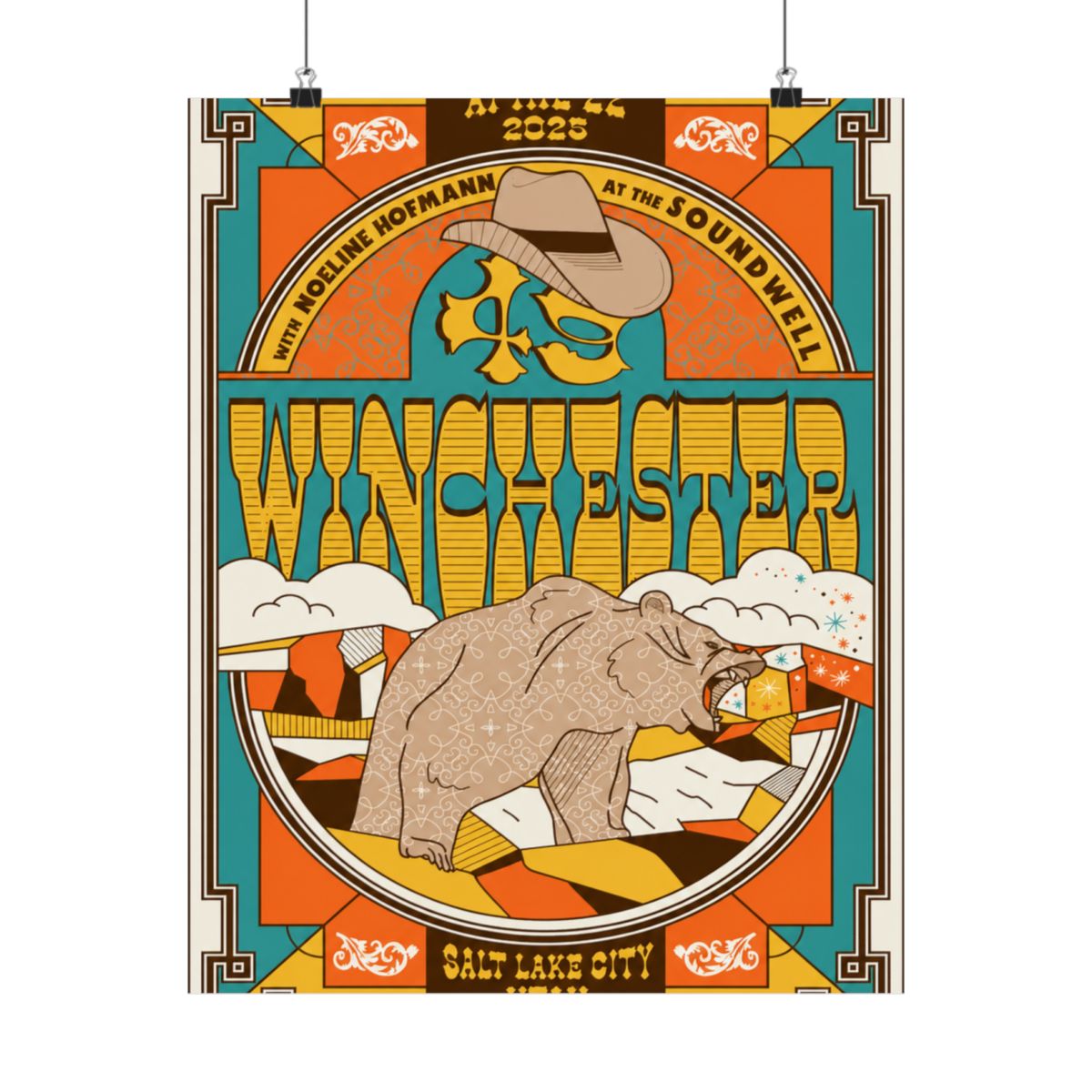 4.22.25 Soundwell Poster - Signed | 49 Winchester - alternate angle 2, merchandise