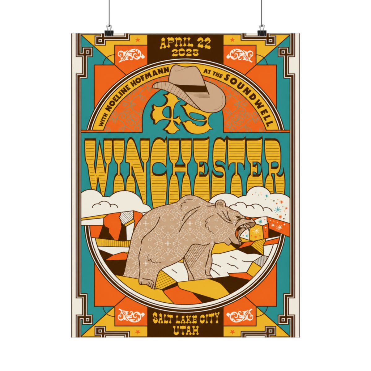 4.22.25 Soundwell Poster - Signed | 49 Winchester - alternate angle 1, merchandise