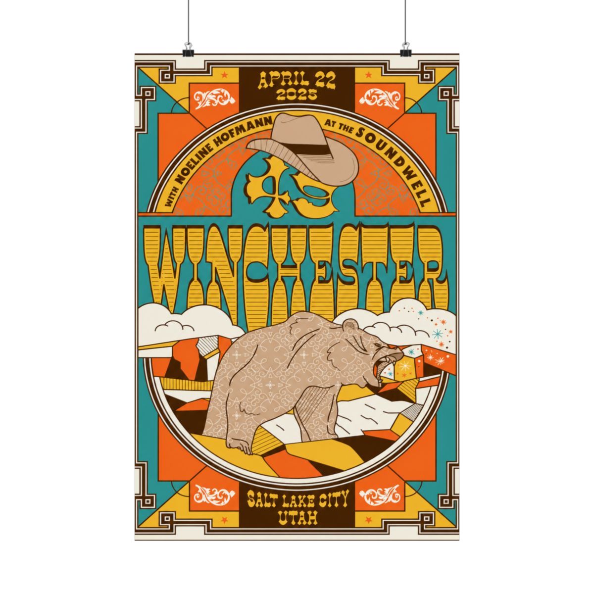 4.22.25 Soundwell Poster - Signed | 49 Winchester - Official Posters & Wall Art merchandise