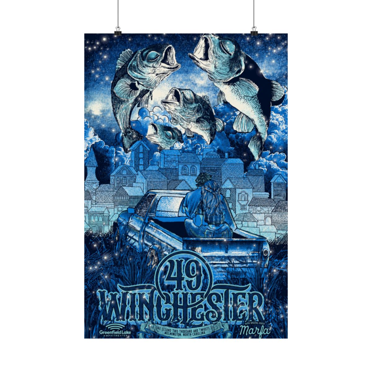 6.2.26 Wilmington, NC Poster - Signed | 49 Winchester