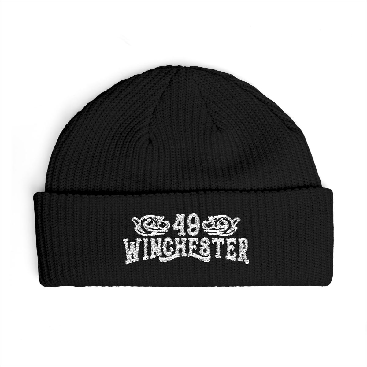 Black 49 Winchester Logo Beanie - alternate angle 1, merchandise