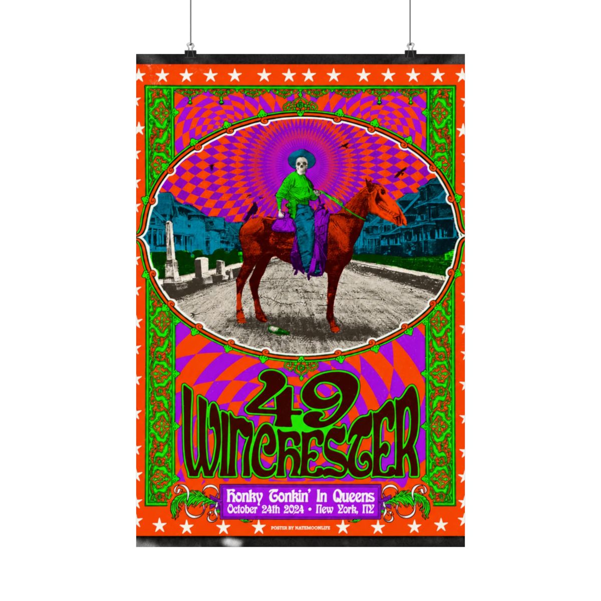 10.24.24 Honky Tonkin in Queens Poster - Signed | 49 Winchester